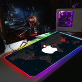 Apple LED Skrivbordsmatta | Gamer Aesthetic Gamer Aesthetic