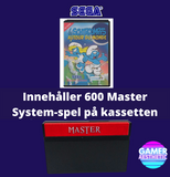 Smurfarna Runt om i Världen Spelkassett <br> Master System
