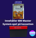 Wanted Spelkassett <br> Master System