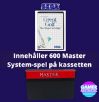 Great Golf Spelkassett <br> Master System