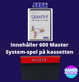 Quartet Spelkassett <br> Master System