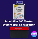 Scramble Spirits Spelkassett <br> Master System