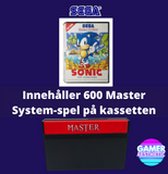 Sonic the Hedgehog Spelkassett <br> Master System
