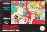 Jeu Krusty's Super Fun House Super Nintendo