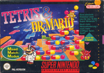 Jeu Tetris and Dr Mario Super Nintendo
