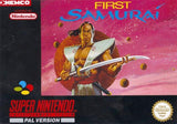 jeu First Samurai super nintendo