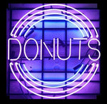 neon gaming donuts aesthetic