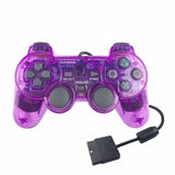 DualShock 2 Playstation-kompatibel Handkontroll Transparente Lila