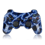 Manette DualShock 3 Playstation skin éclair Bleu