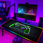 Kontroller LED Skrivbordsmatta | Gamer Aesthetic Gamer 