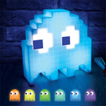 Pac Man Spöklampa Blå