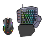 Pro RGB Gaming Keyboard och Mus Svart