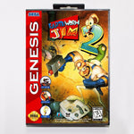 Earthworm Jim 2 Spelkassett Genesis | Gamer Aesthetic Gamer 