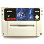 Clock Tower Spelkassett Super Nintendo | Gamer Aesthetic 