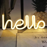 lampe gaming hello couleur