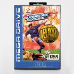 International Superstar Soccer Deluxe Spelkassett Megadrive 