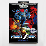 jeu Final Zone sega genesis