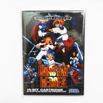 jeu Gun Star Heros sega megadrive