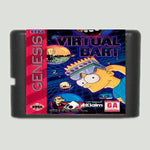 Virtual Bart Spelkassett Genesis | Gamer Aesthetic Gamer 