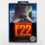 Jeu F22 Interceptor Sega Genesis