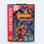 jeu CastleVania Bloodlines genesis sega