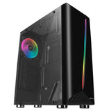 Stort RGB PC-Fodral Svart